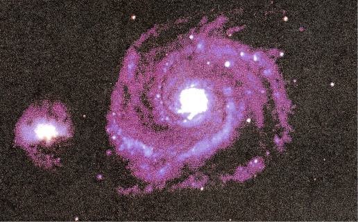 La espiral en la galaxia