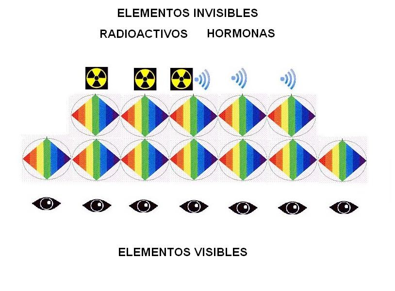 En la fila inferior, los 84 elementos visibles. Arriba los 60 “invisibles”