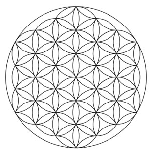 La geometría sagrada de La Flor de la vida