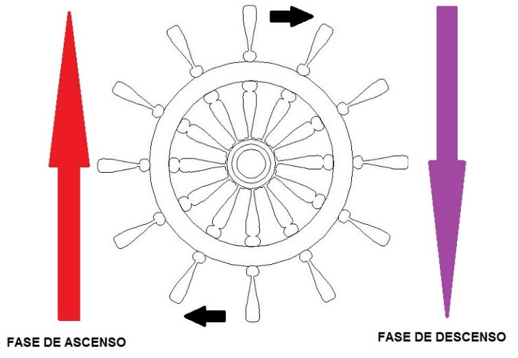 El giro está en la base de todos los movimientos cíclicos