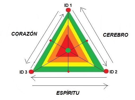 Los puntos Hara de las caras y el Hara central